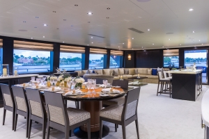 Tanzanite Dining and Salon After - Innovative Creations